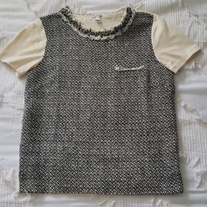 J.Crew dressed-up T-shirt